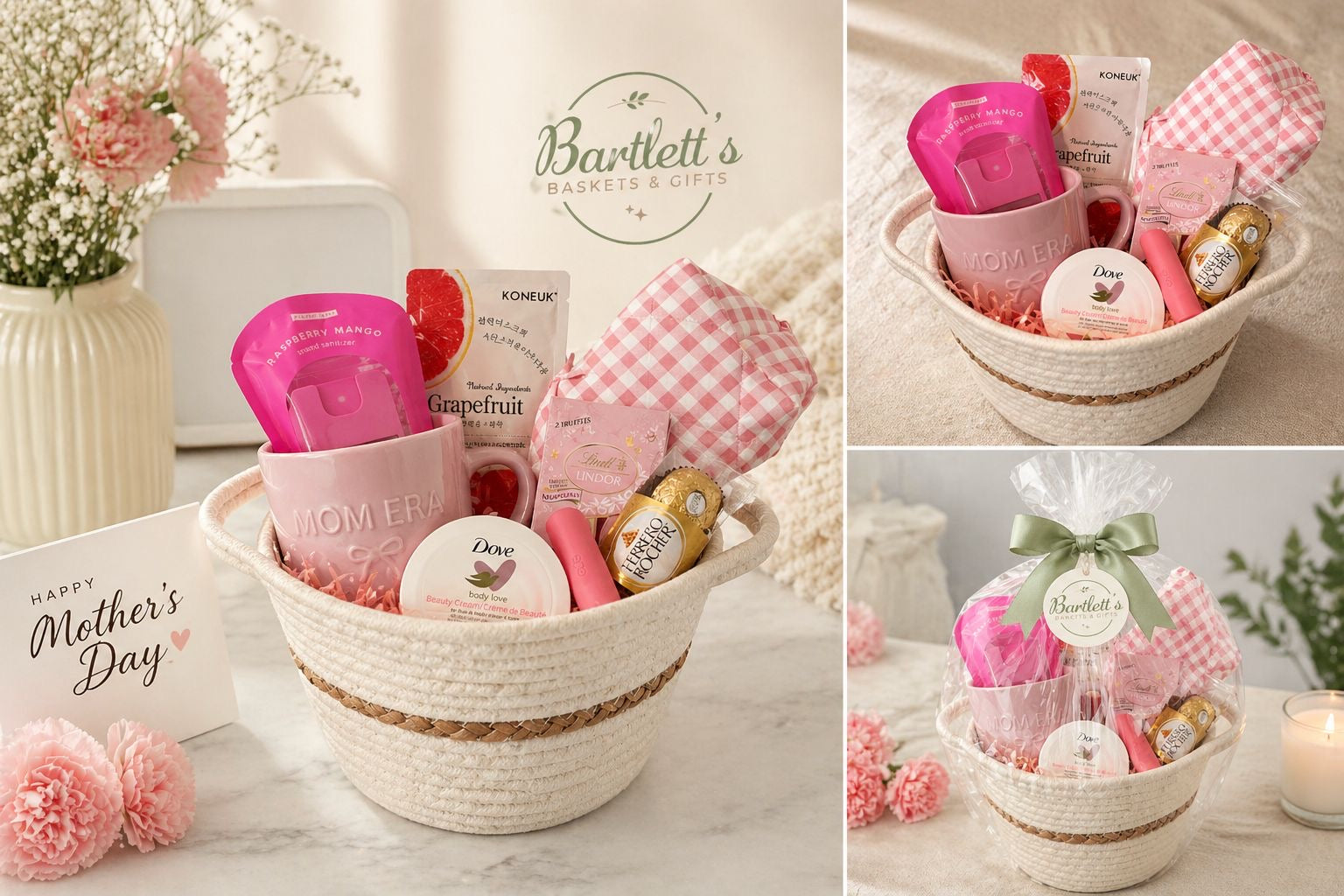 Mother's Day Gift Baskets - Pink Bliss Basket